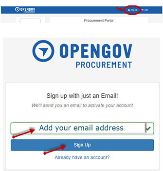 Image of Sign Up for Portal