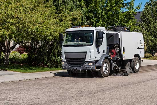 Photograph of Street Sweeper