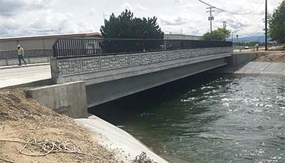 Photograph of ner Gowen Road Bridge #2173